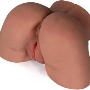 Pocket Pussy for Men, Male Sex Toys Brown Sex Doll Portable Masturbator Toy